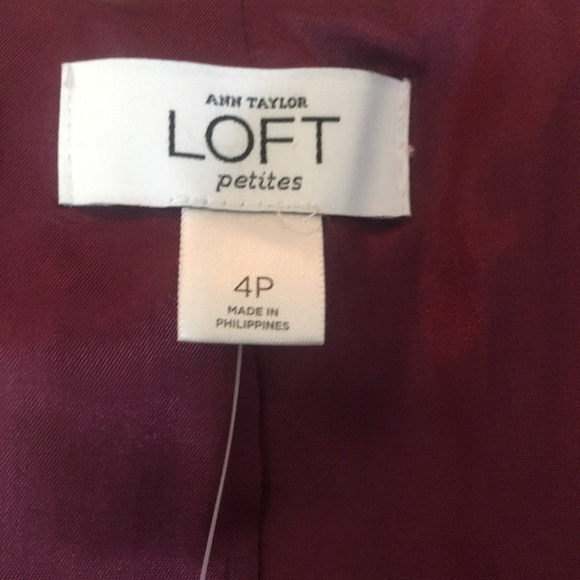 NWT Ann Taylor velvet blazer - Picture 6 of 8